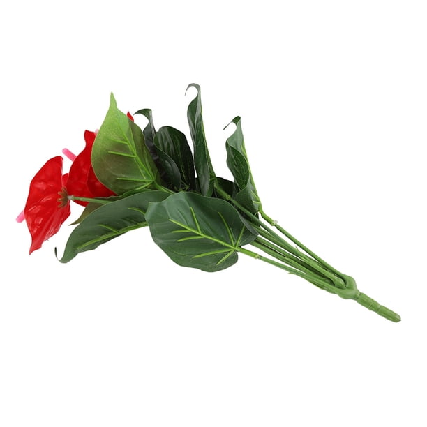Ramo de plástico, planta artificial de plástico, ramo de flores artificiales falsas, aspecto llamativo