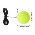 thumbnail image 2 of CATIEBYE 6Pcs Tennis Practice Equipment with Rebound Ball and String for Indoor Outdoor Training, 2 of 6