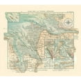 thumbnail image 2 of Perthes 29x26 Gold Ornate Wood Framed with Double Matting Museum Art Print Titled - Jade Bight Elbe Weser Germany - Perthes 1914, 2 of 4