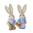 thumbnail image 1 of tamizeot Statues de Lapin Mignonnes et Vives Figurines de Lapin de Pâques Décorations Intérieures Ornements de Jardin Réalistes Belles Significations Style C, 1 of 6