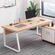 thumbnail image 5 of Monitor Working Office Desk Conference Wooden Keyboard Reception Office Desk Standing Mobile Scrivania Ufficio Lavoro Furnitures My Lux Decor Round, 5 of 21