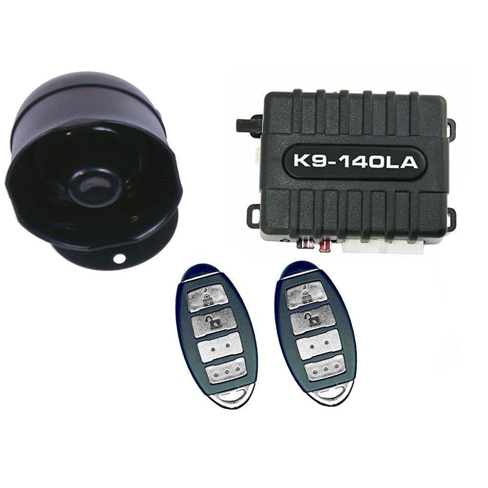 K9 K9140LA Car Alarm Vehicle Security System with 8