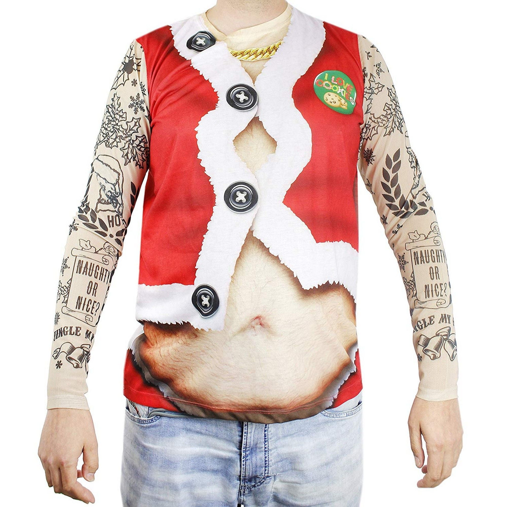 christmas tattoo shirt