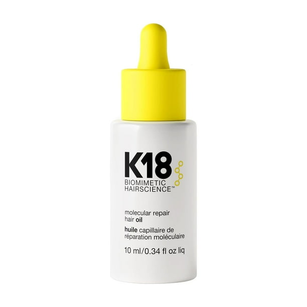 Aceite capilar K18 Molecular Repair, ligero, 10 ml, para todo tipo de cabello