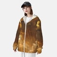 thumbnail image 3 of Lsque Golden Pig Cloud Fantasy UPF 50+ Lightweight Sun Protection Men's Women's Long Sleeve Shirt, Hoodie Performance -X-Large, 3 of 9
