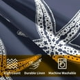 thumbnail image 3 of Beach Navy Blue Starfish Pillow Covers 20x20 Inch Set of 2 Summer Blue Sea Star Throw Pillowcase Cotton Linen Square Decorative Nautical Coastal Cushion Cover for Sofa Bedroom Indoor Outdoor Party, 3 of 6