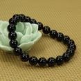thumbnail image 2 of Bracelet Extensible en Perles Rondes 8Mm Semi-Précieuses Fait Main 7 Pouces Unisexe, 2 of 5