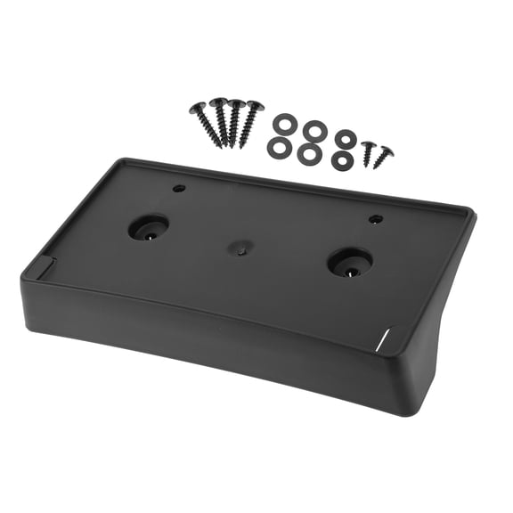 Unique Bargains License Plate Bracket for Dodge for Ram 1500 18-23 Front Bumper License Plate Bracket W/ Screws 1 Set