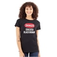 thumbnail image 3 of Educated Black African American Woman Womens Slim Fit Graphic Tee Brisco Brands S, 3 of 4