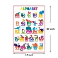 Youngever 12 Pack Laminated Educational Preschool Posters for Toddlers ...