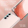 thumbnail image 5 of Transparent Soft Case For Samsung Galaxy S20 FE S21 S22 S23 Ultra S9 S10 Plus S10E Shockproof Shell For Note 9 10 20 Back Cover S20 FE 4G, 5 of 5