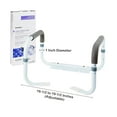 thumbnail image 4 of McKesson Toilet Safety Rail, White, 300-lb Weight Capacity, 1 Ct, 4 of 5