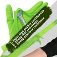 thumbnail image 3 of 100 pcs Heavy Duty Mechanic Nitrile Black/Orange/Green Disposable 8 MIL Diamond Gloves, 3 of 7