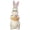 White, variant on Lighted Blow Mold Easter Bunny Figurine Pre Lit White Bunny with Eggs Basket LED Easter Bunny Decor for Easter Decorations Indoor and Easter Decorations Outdoor