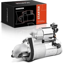 A-Premium Starter Motor Compatible with Infiniti EX35 2008-2012, FX35 2009-2012, G35 2007-2008, M35 2009-2010, V6 3.5L, 12V 1.4KW 12 Teeth CW, Replace# 23300-JK20A, S114-927