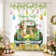 thumbnail image 4 of CREATITOY Easter Shower Curtain Waterproof Bathroom Decor for Holiday Party Home Use, 4 of 6
