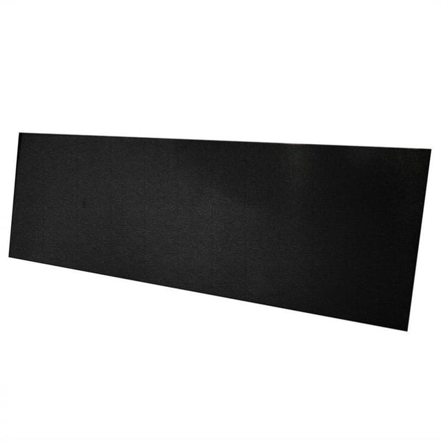 Mayline Panneau Rembourré en Tissu Aberdeen Noir-66 Pouces L