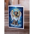thumbnail image 2 of German Wirehaired Pointer My Angel Greeting Cards Pack of 8 7 in x 5 in, 2 of 3