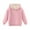 Pink, variant on QQAMB Boys Girls Hoodies Sherpa Lined Fleece Pullover Sweatshirt Thick Sweatshirts Thermal Sweater Winter Warm Top,12 Months
