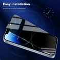 thumbnail image 3 of 1-4Pcs Anti-Spy Glass For iPhone 15 14 13 Pro Max Privacy Screen Protectors & Camera Protection Film For iPhone15 12 11 Pro mica, 3 of 7