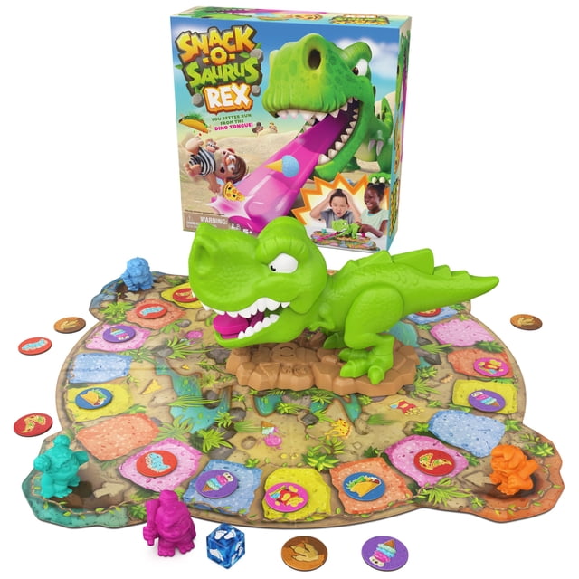Juego de mesa Spin Master Games Snack-O-Saurus Rex Kids 5+