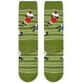thumbnail image 5 of Cool Socks Football Fun Print Novelty Crew Socks for Men, 5 of 6