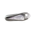 thumbnail image 2 of Womens Dyeables Kara Open-Toe Ballet Flats, White Satin, 7.5 US, 2 of 5