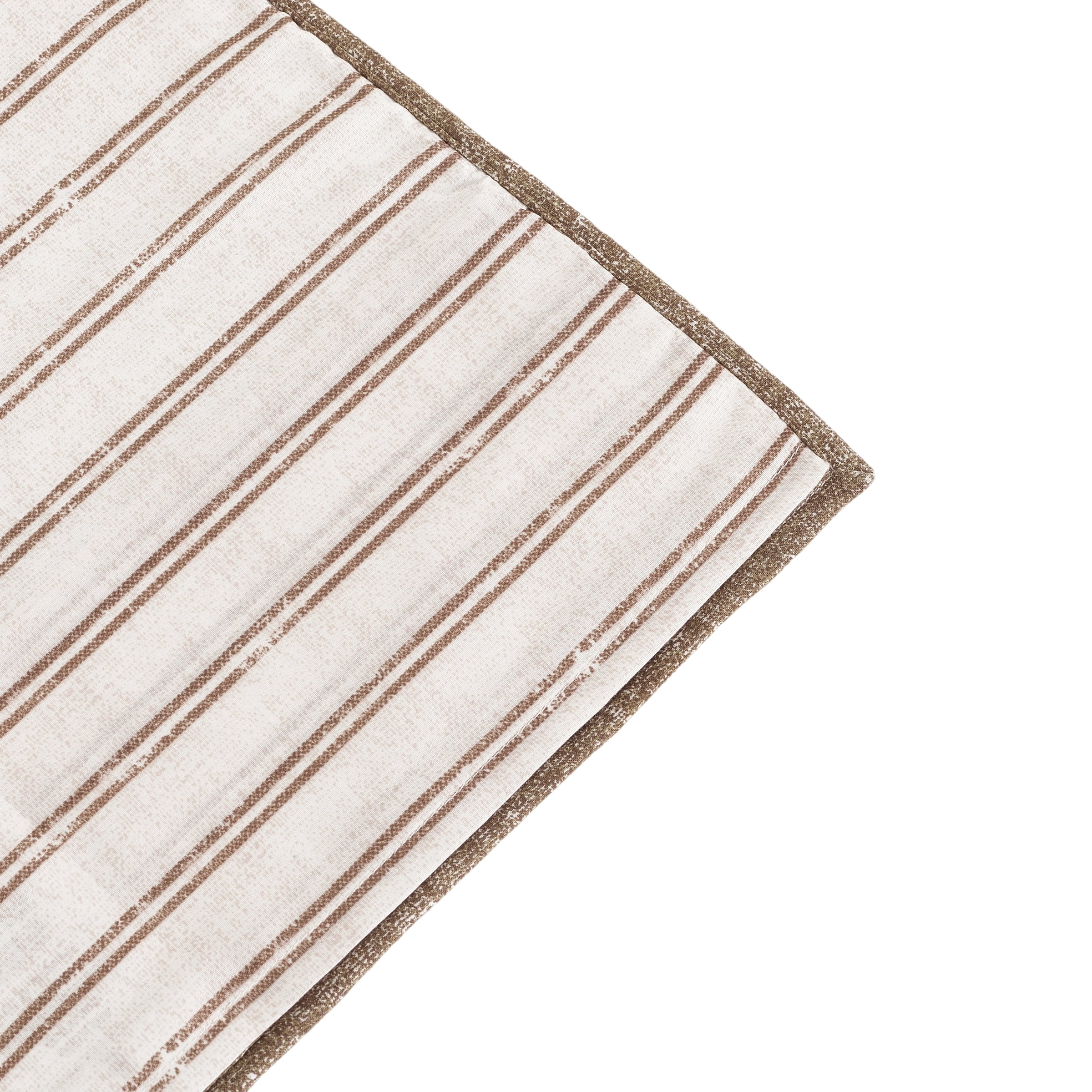 The Pioneer Woman Avery Cotton Patchwork Pillow Shams, Standard, Tibet Brown, 2 Pack