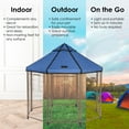 thumbnail image 3 of Pet Gazebo 23405CS 5 ft. Pet Gazebo with Cobalt Sky Canopy, 3 of 8