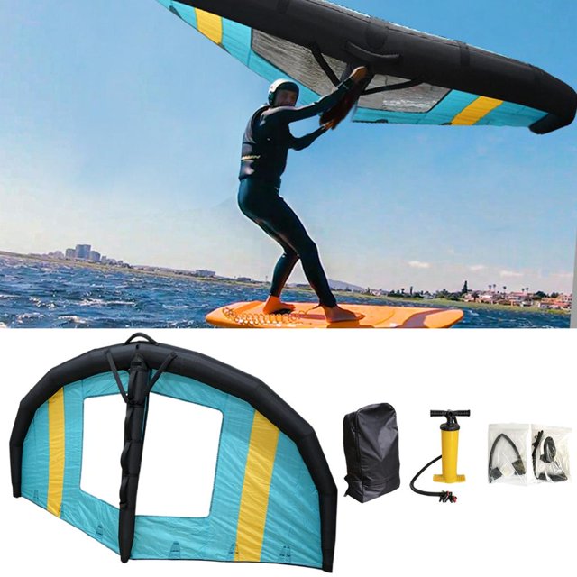 lámina de Inflable surf de ventana Para Ski Hydro surf , Los 320 × 185cm DYNWAVEMX Ala de lámina de surf