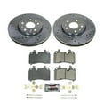 thumbnail image 3 of PowerStop Front Z23 Evolution Sport Carbon-Fiber Ceramic Brake Pad and Drilled & Slotted Rotor Kit Fits: CHEVROLET Select Models K8526, 3 of 10