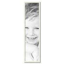 ArtToFrames 12" x 49" White Picture Frame, 12x49 inch White Wood Poster Frame (WOM-5140)