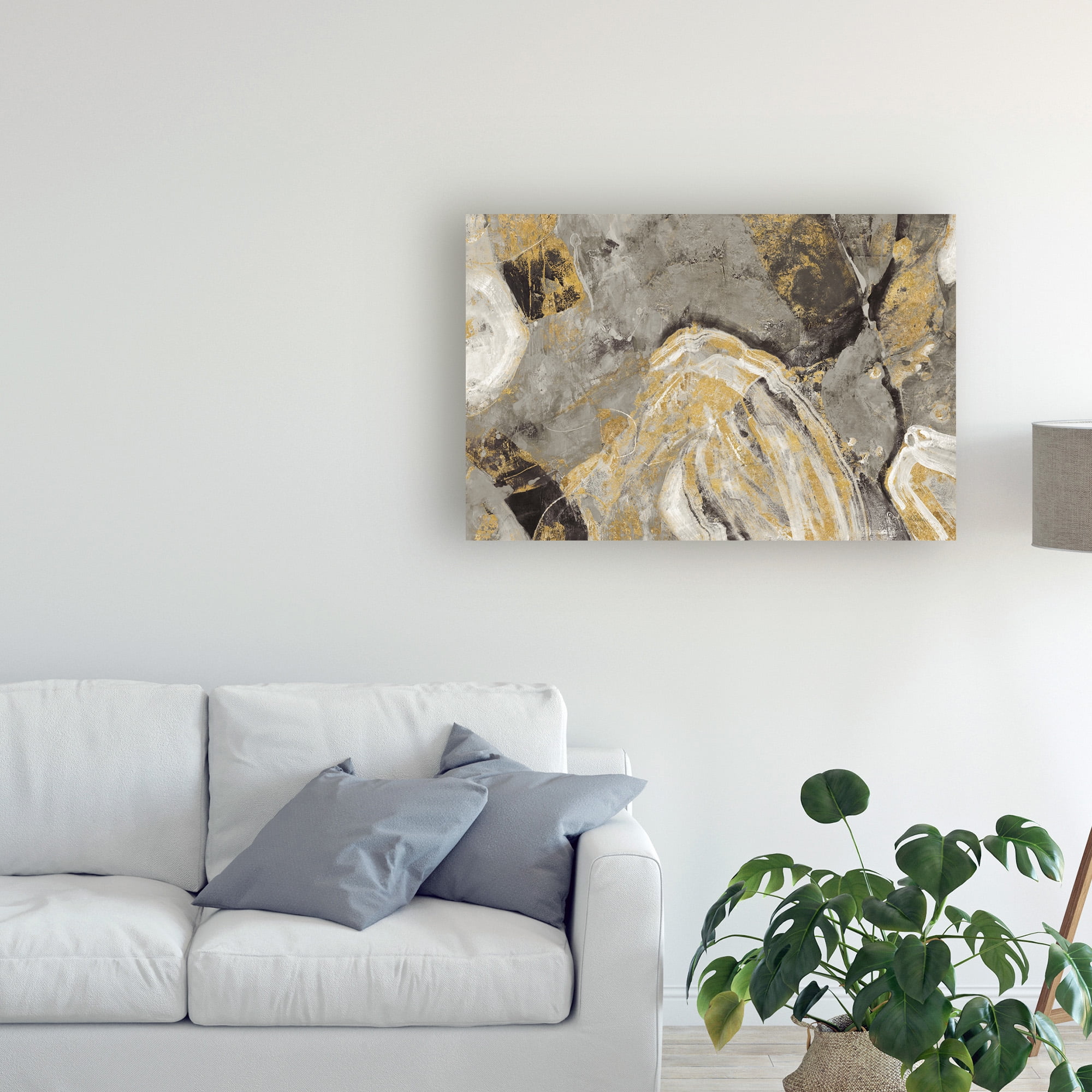 Trademark Fine Art 'Painted Desert Phoenix Neutral' Canvas Art by Albena Hristova