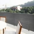 thumbnail image 2 of ZTOO Balcony Privacy Screen Balcony Safety Protection Cover Ventilated Weatherproof Balcony Net Fence 1 MM Aperture WithTies, 2 of 15