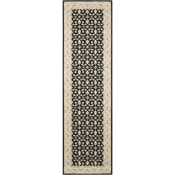 Nourison Persian Empire Black Area Rug PE26 3'6" x 5'6"