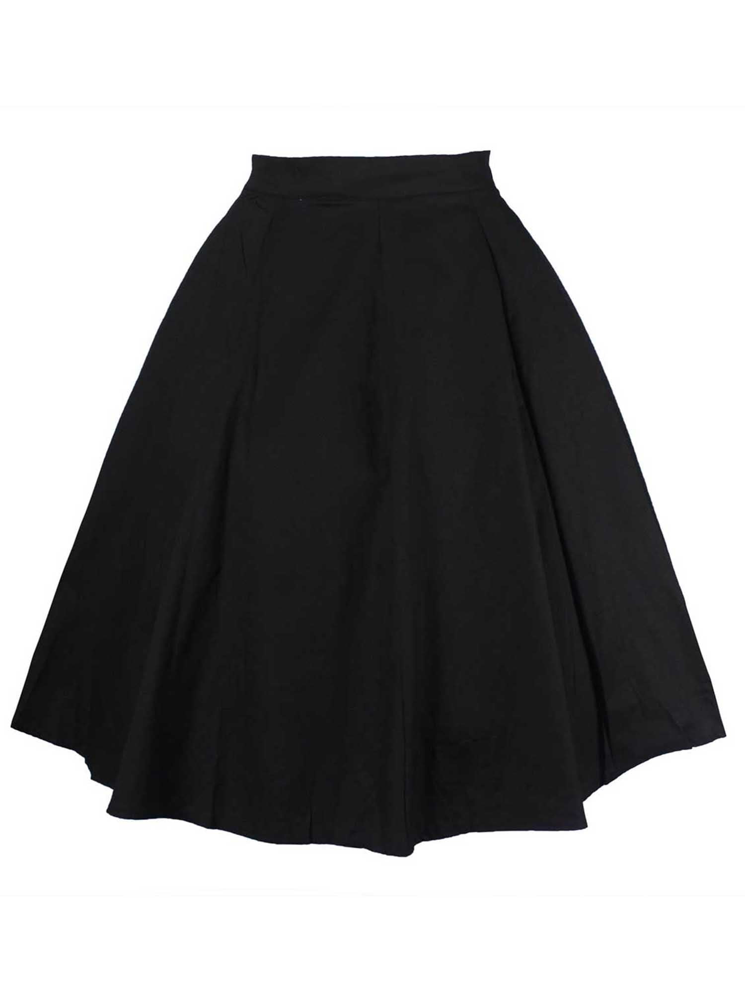 Sexy Dance - Women High Waist Vintage A-line Cocktail Party Swing Skirt ...