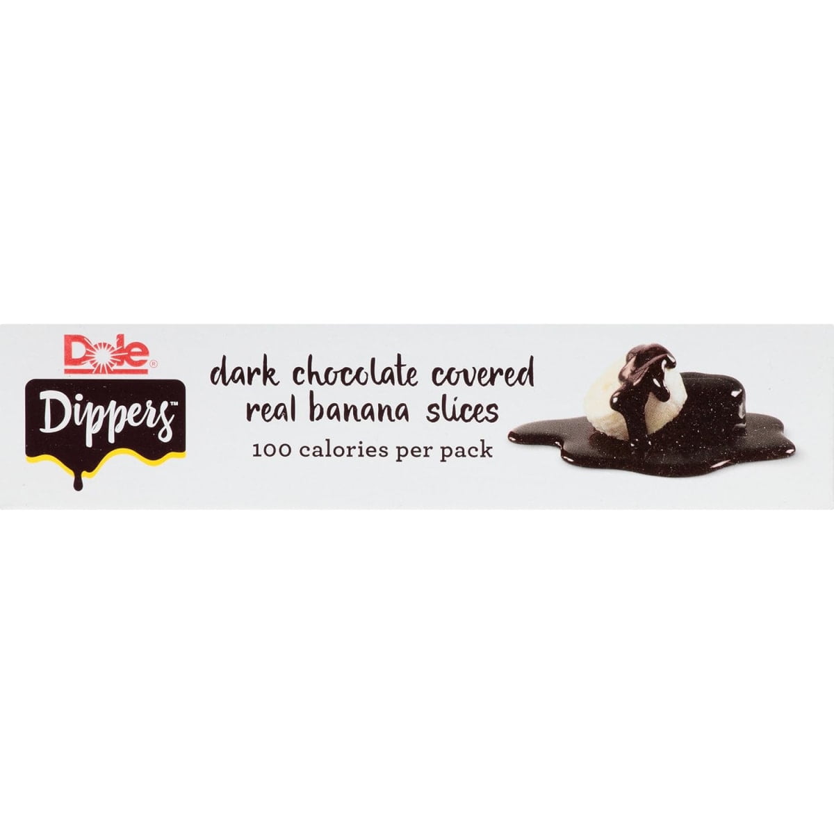(6 Pack) Dole Dark Chocolate Frozen Banana Dippers, 1.55 oz