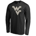 thumbnail image 2 of Men's Black West Virginia Mountaineers Cloak Long Sleeve T-Shirt, 2 of 3