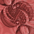 thumbnail image 1 of Ahgly Company Machine Washable Indoor Square Transitional Orange Area Rugs, 8' Square, 1 of 7