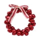 thumbnail image 2 of Guirnalda de campanas navideñas, adorno colgante de pared, corona artificial, decoración navideña Rojo, 2 of 9