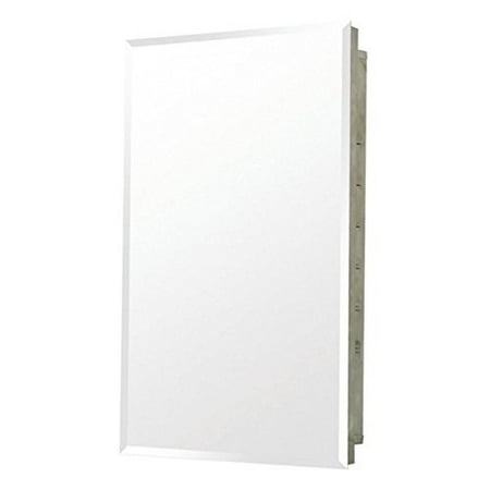 Pegasus SP4591 16 in. W Recessed Medicine Cabinet in Stainless Steel