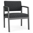 thumbnail image 1 of Chaise d'Invité Surdimensionnée en Acier Lenox / Acier Charbon / Gris Foncé, 1 of 5
