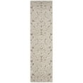 thumbnail image 5 of SAFAVIEH Florida Kalina Floral Shag Area Rug, Cream/Beige, 3'3" x 5'3", 5 of 9