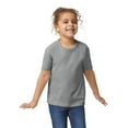 thumbnail image 5 of Gildan Toddler Heavy Cotton T-Shirt, Short Sleeve Taped Neck Shirt, Sport Grey Tee, Size 5T, 5 of 5