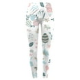 thumbnail image 5 of Pantalon Imprimé de Festival de Résurrection de Pâques Personnalisé pour Femmes Collants Personnalisés Course Pilates Collants Longs, 5 of 5