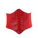 thumbnail image 1 of Corsés Sexys para Mujer yuxing Cinturón Adelgazante Ancho de Cuero PU Color Rojo, 1 of 5