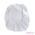 thumbnail image 1 of Funda de colchón de cama Protector de colchón impermeable Topper Cojín Sábana ajustable Ropa de cama elástica Eigraketly JJ24957-05B, 1 of 7