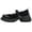 black, variant on Women Platform Mary Jane Shoes Round Toe Strap Chunky Casual Comfort Dress Shoes