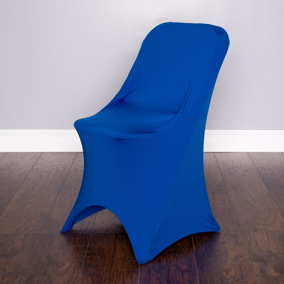 Stretch Folding Chair Cover Royal Blue