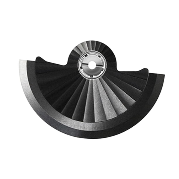 Accesorio de reloj con movimiento de reloj mecánico, pieza de reloj, mantenimiento único, Rotor de reloj automático reemplazable para NH38 NH34 NH36 Negro